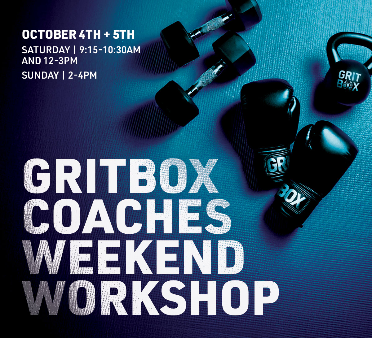 Coaches Weekend Workshop